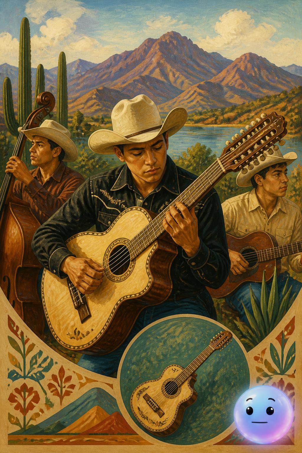 El sierreño y la guitarra de doce cuerdas