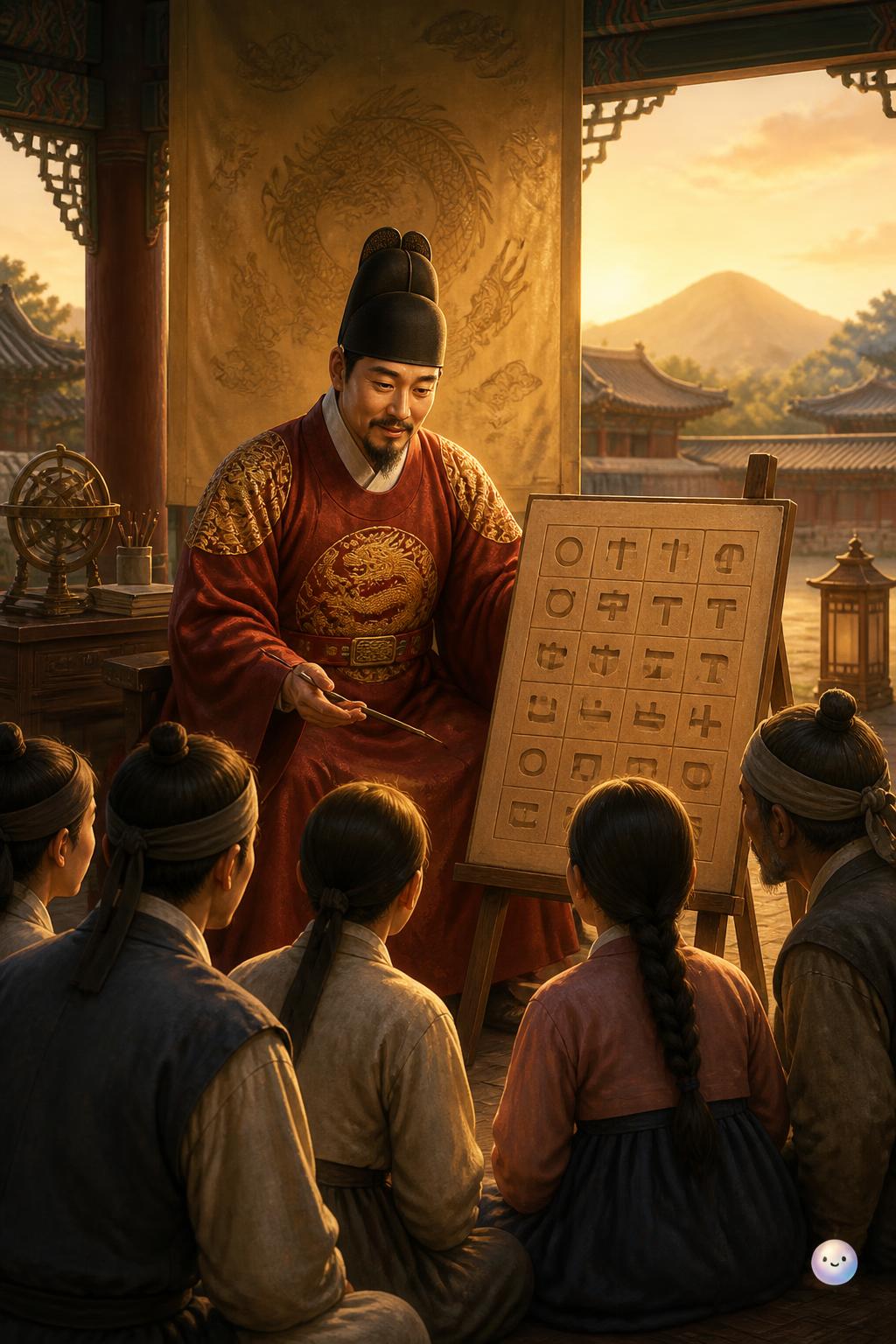 King Sejong and the phonetic alphabet