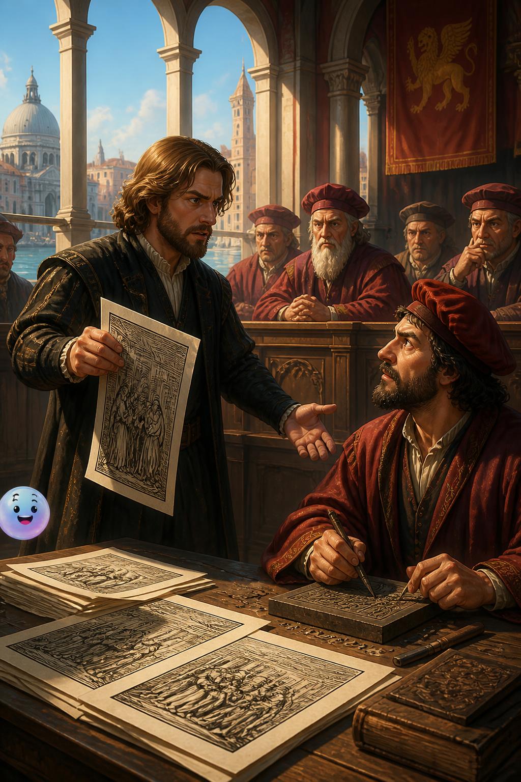 O grande roubo das gravuras em Veneza