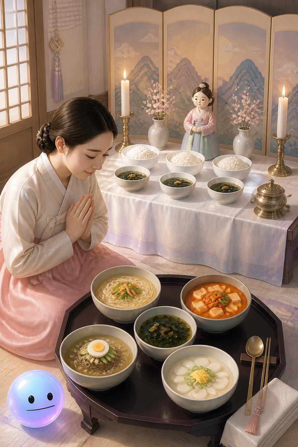 삼신할머니께 바치는 첫 국밥