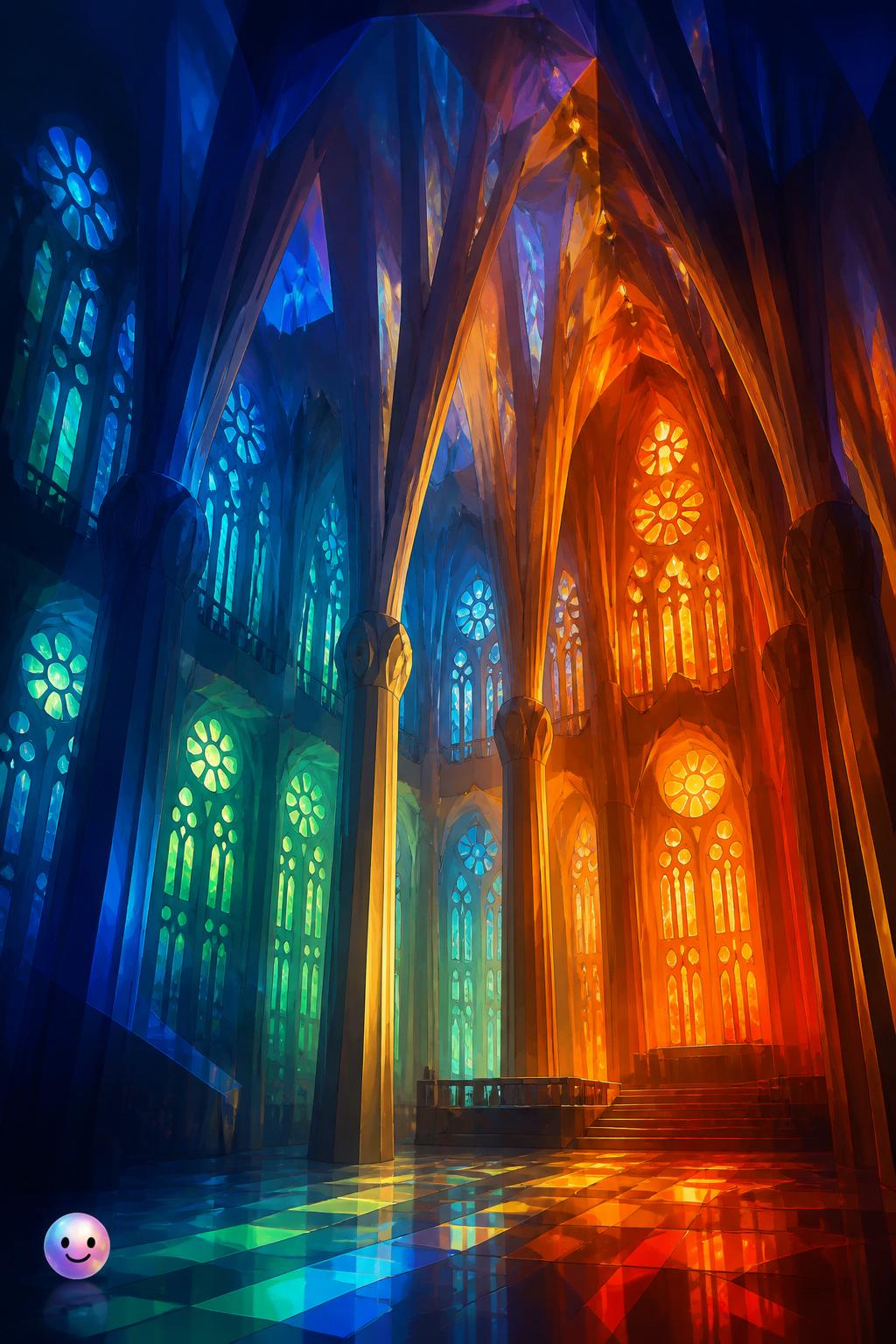 Painting the interior with sunlight