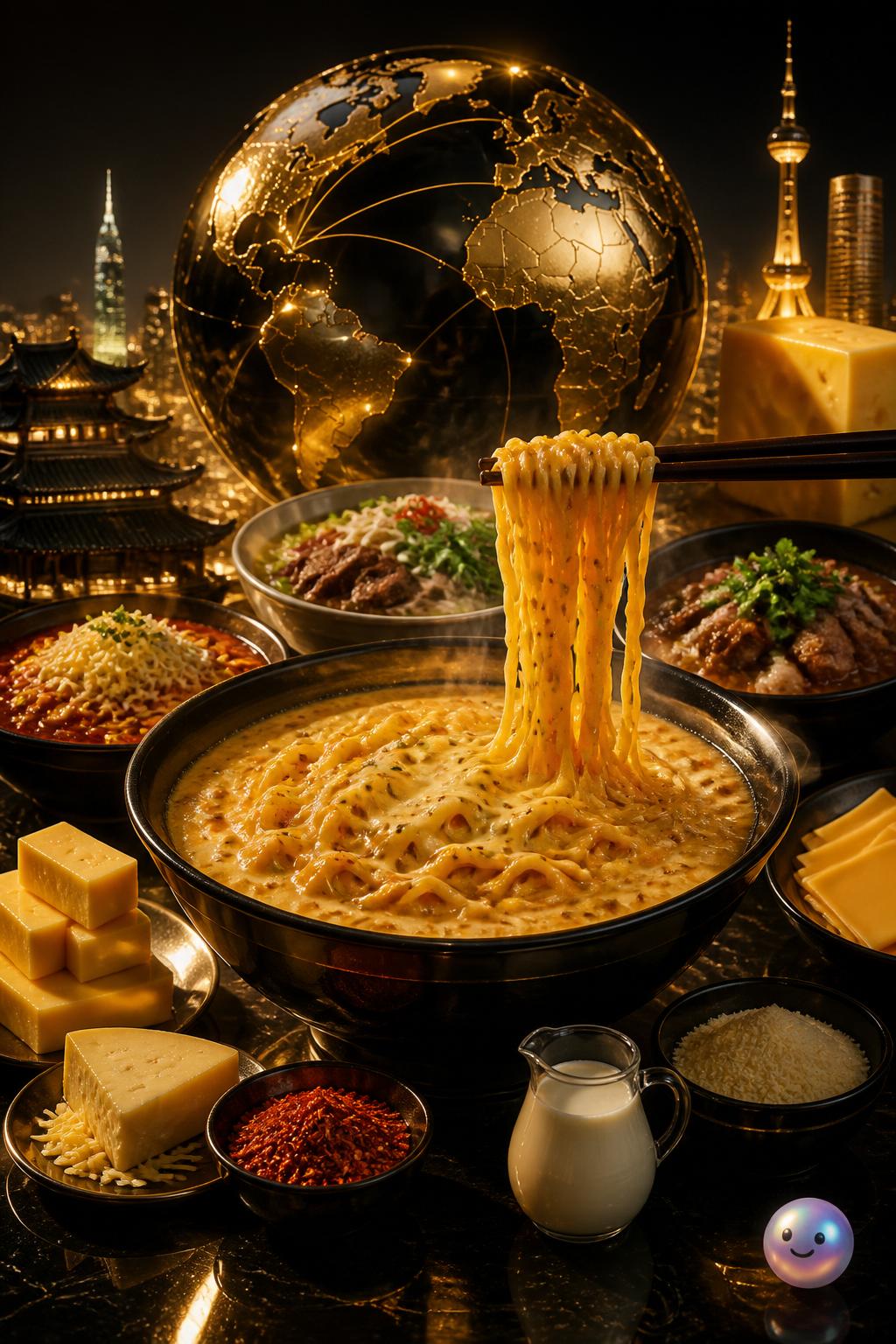 El ramen carbonara y la fiebre del queso en Corea