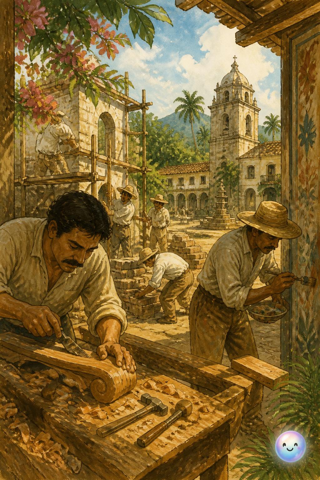Manos artesanas en acción