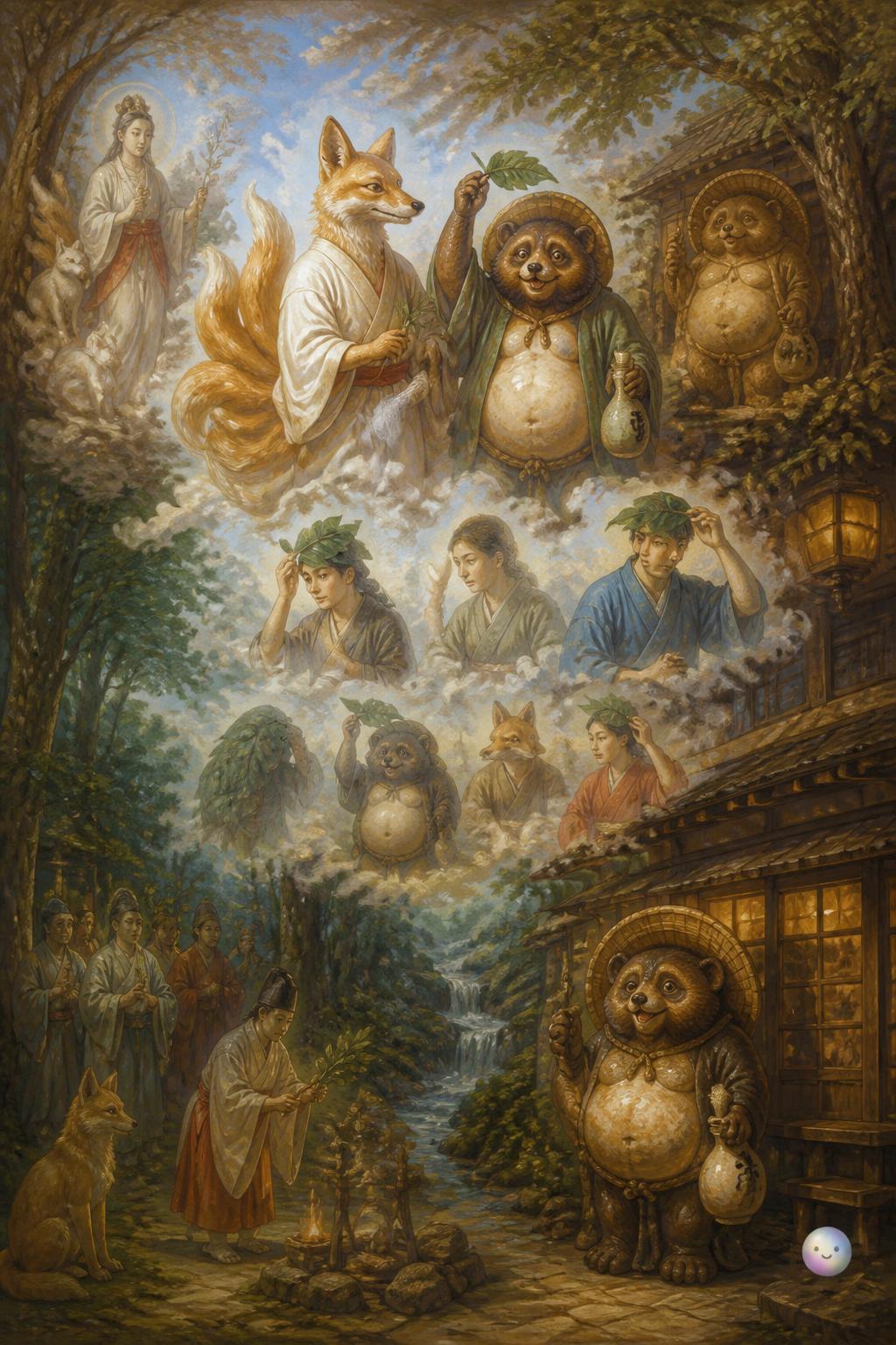 Shapeshifters of the Japanese forest