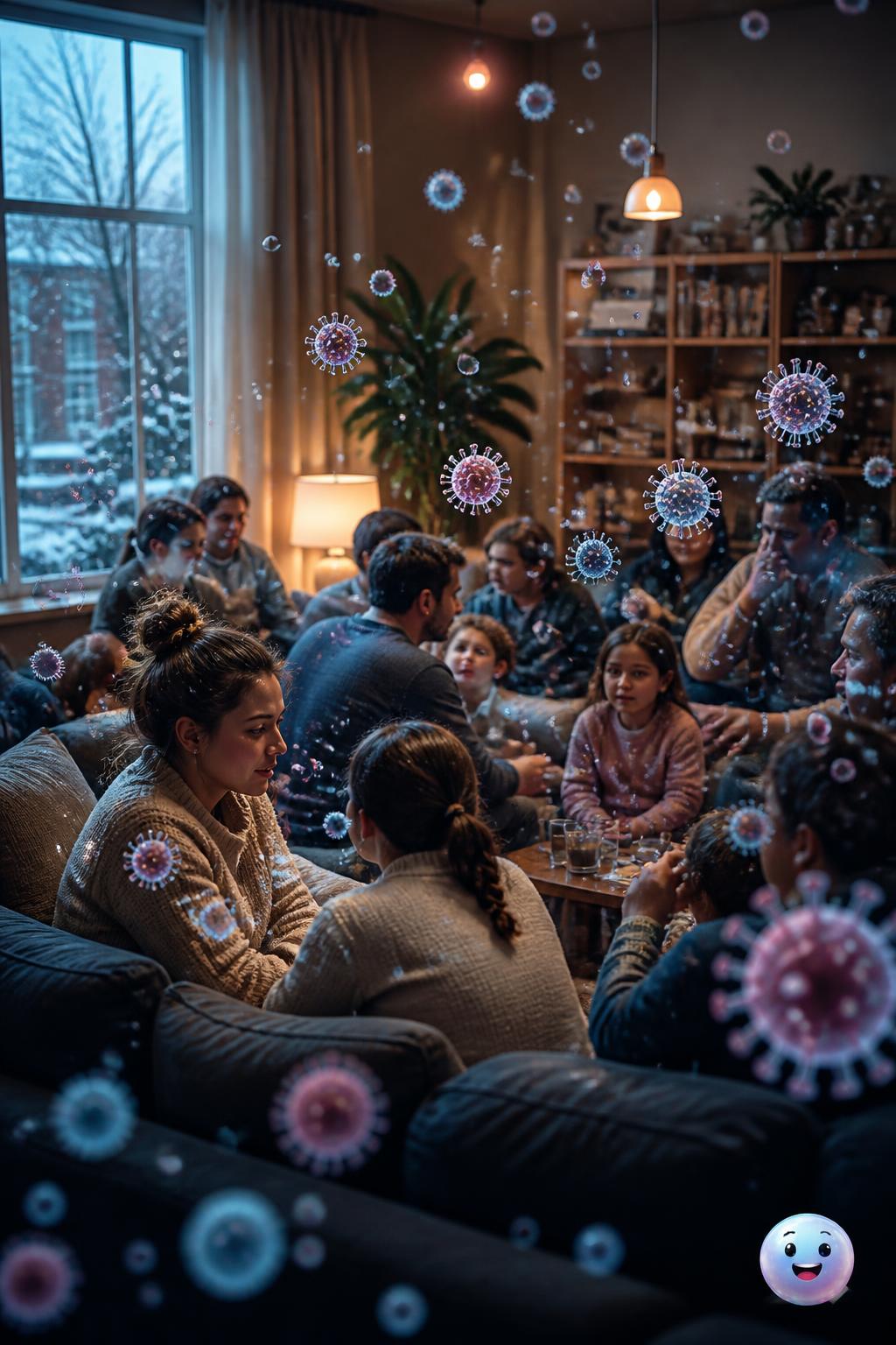 The crowding effect of cold weather