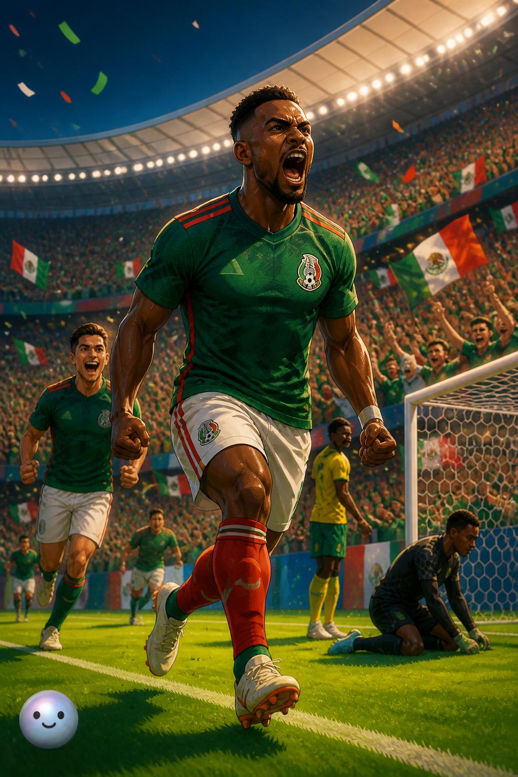 El grito de gol al minuto nueve