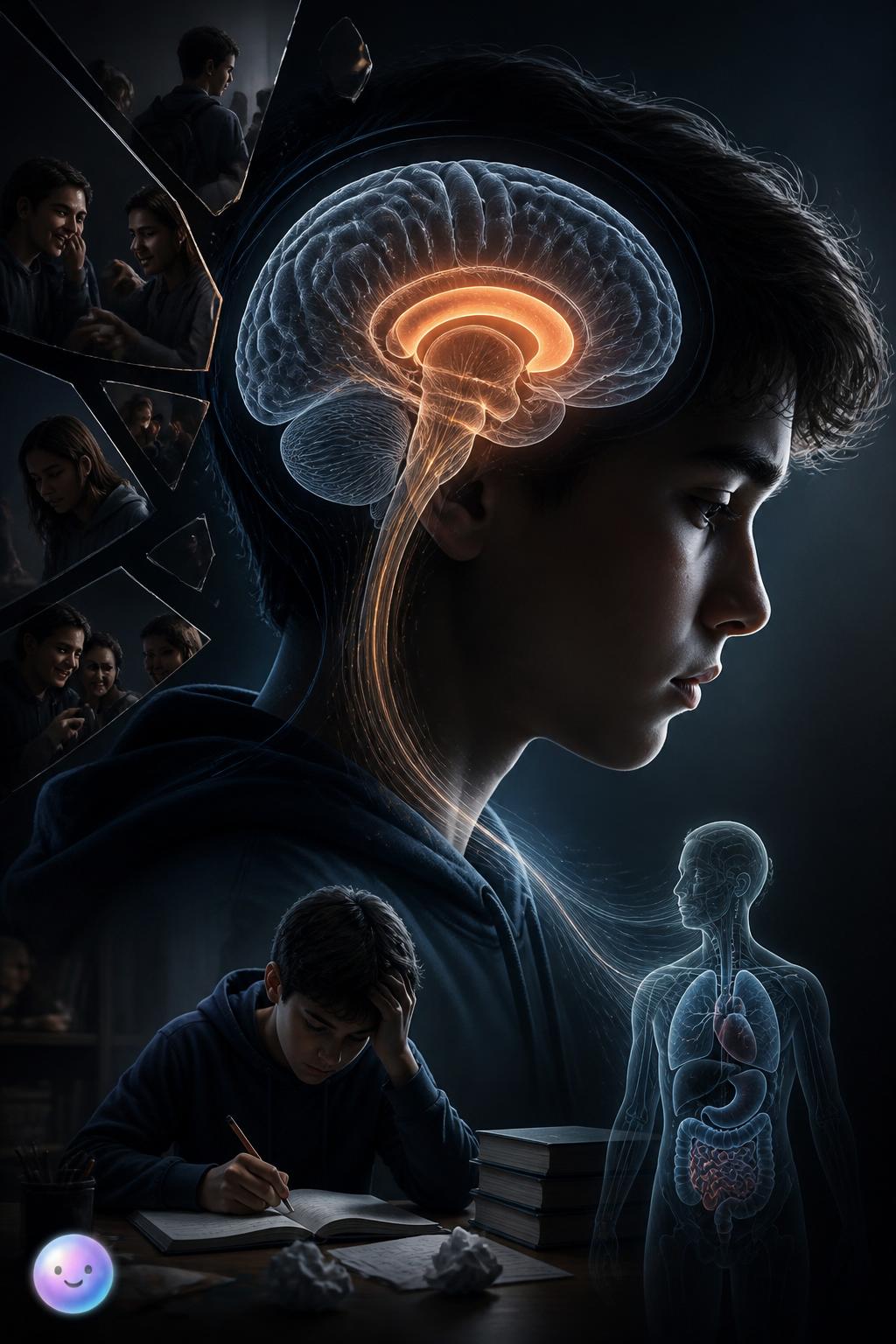 El impacto del acoso en el cerebro