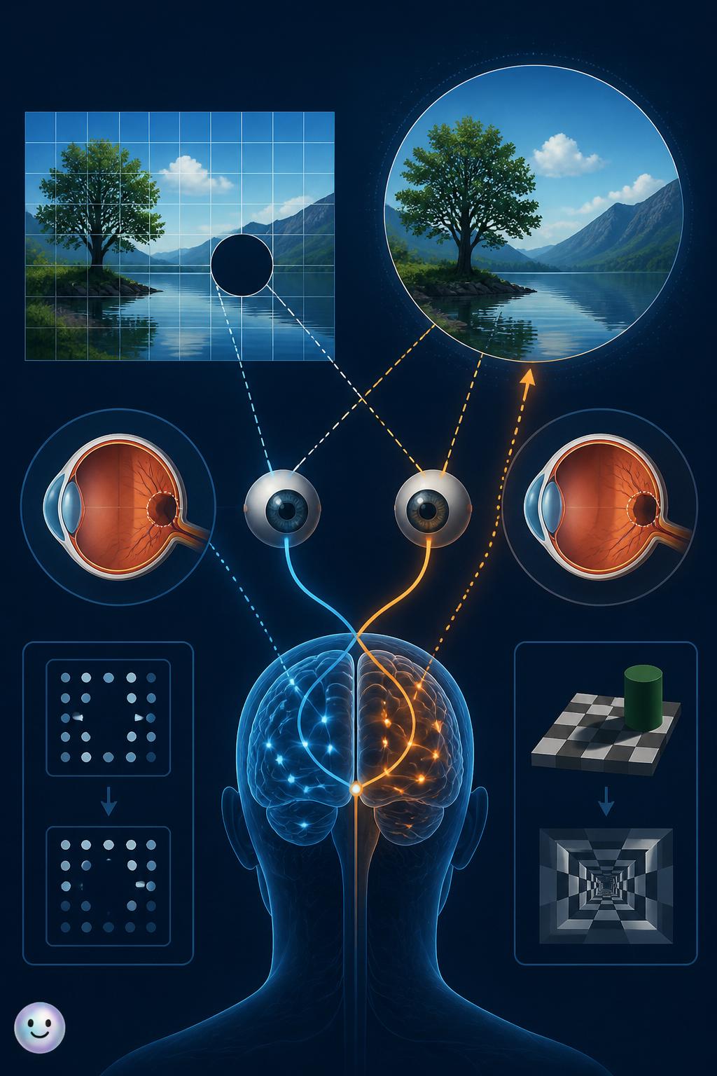 When the brain fills in the blanks