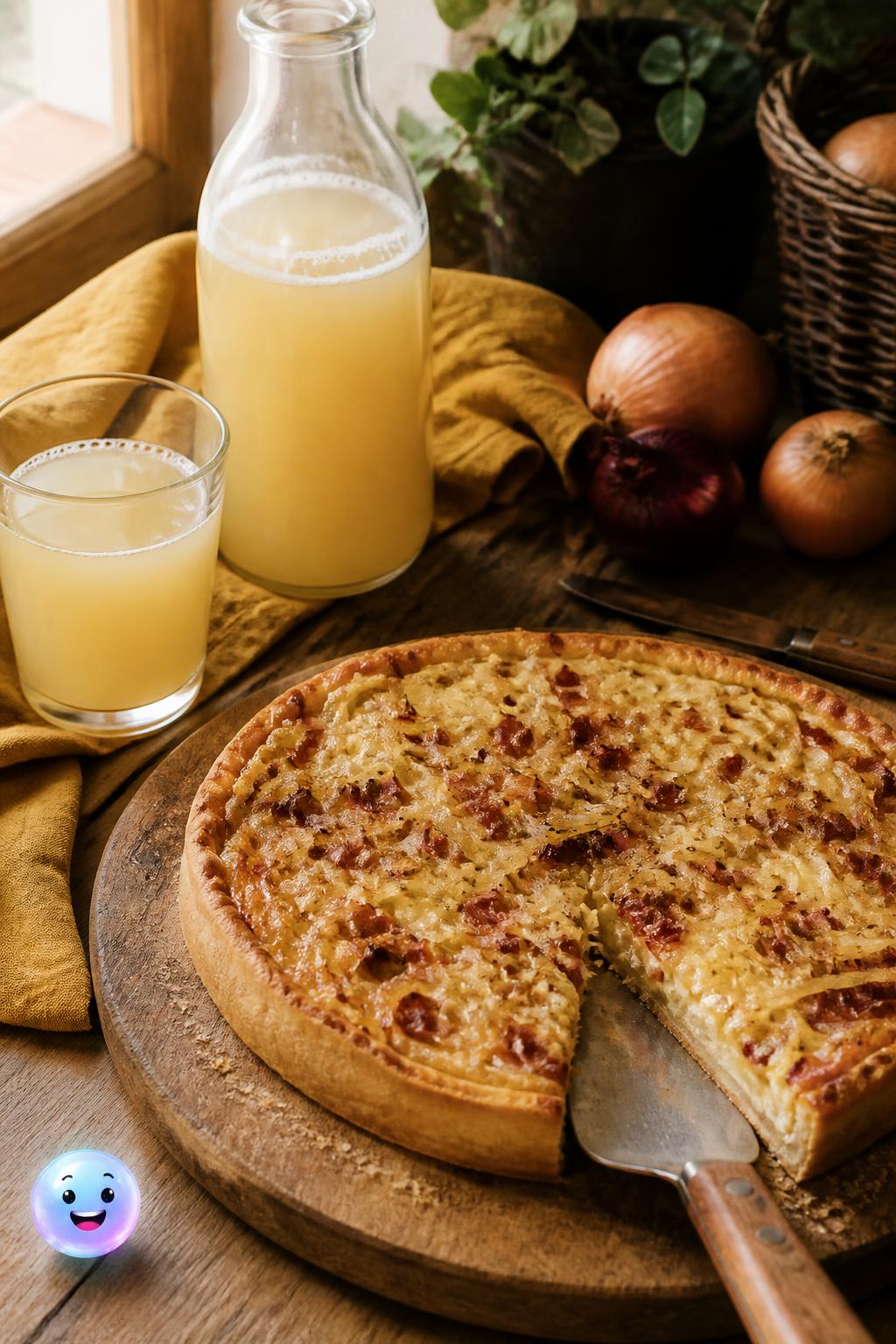 Germany's fizzy federweißer and savory zwiebelkuchen