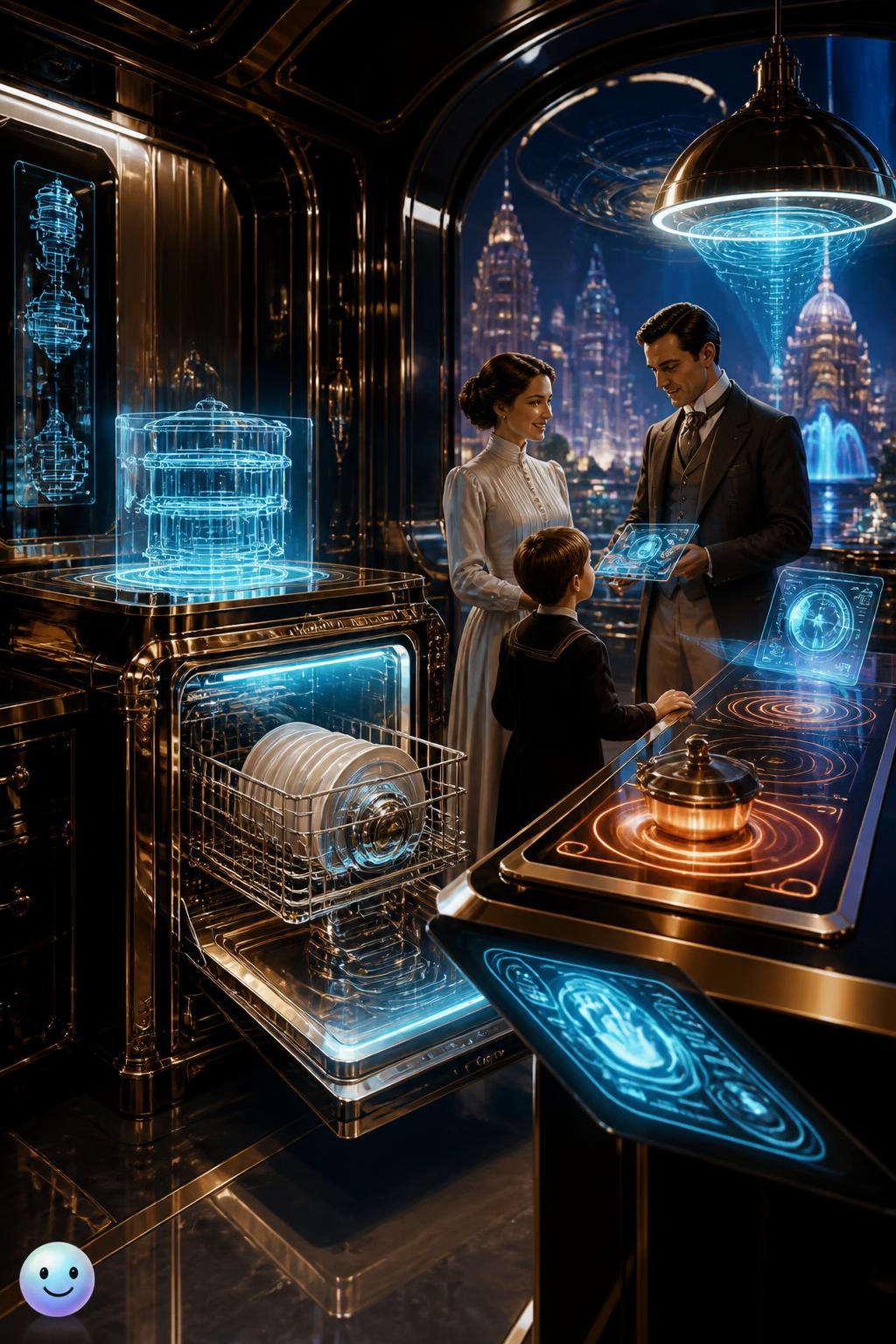 The electric kitchen of tomorrow