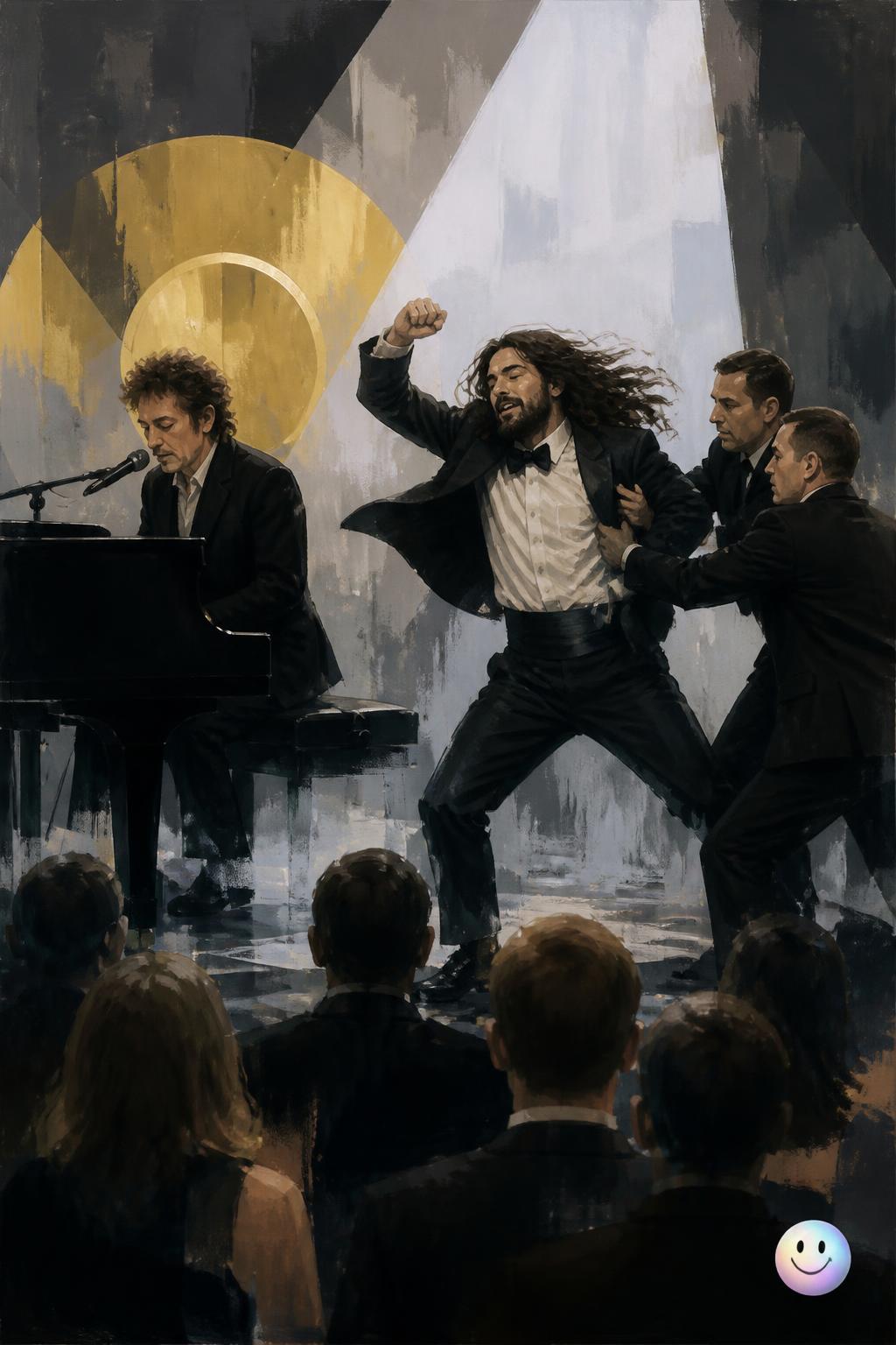The mysterious soy bomb stage invasion