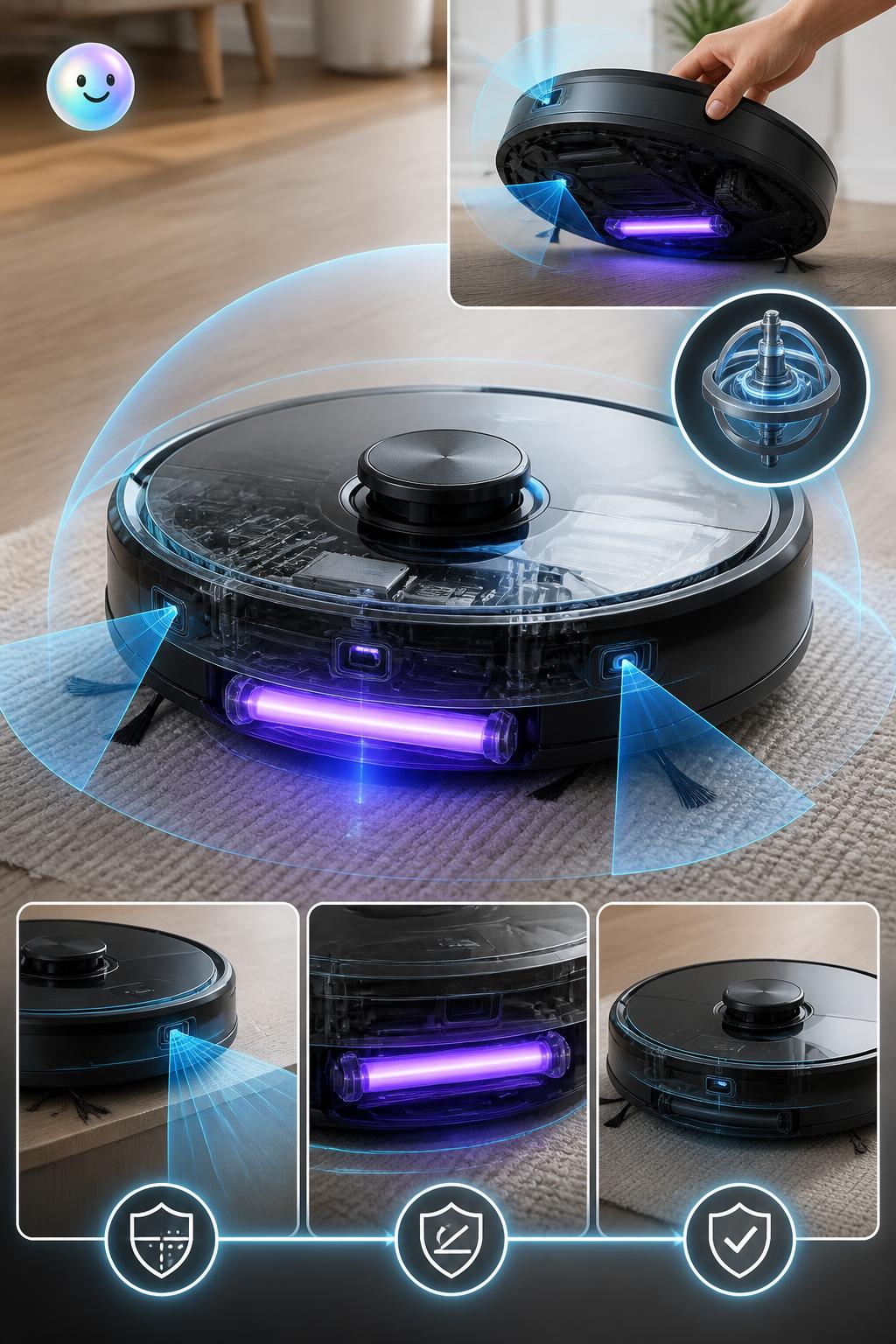 Safety sensors for human eyes
