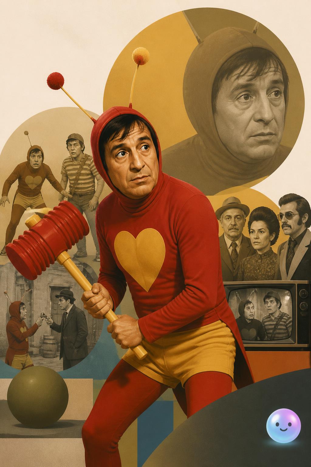 El Chapulín Colorado and the anti-hero