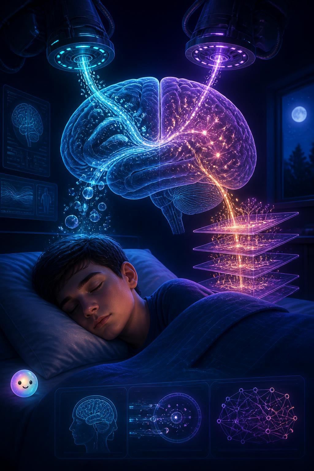 The magical brain cleaning system that runs at night