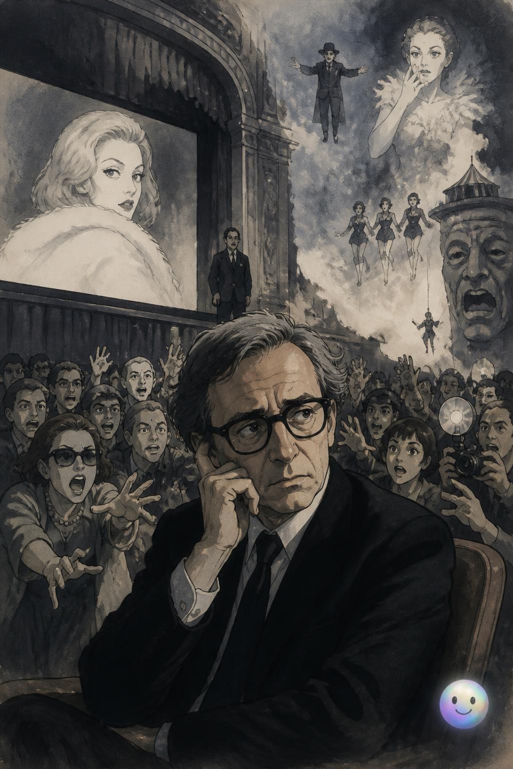Parodying Federico Fellini