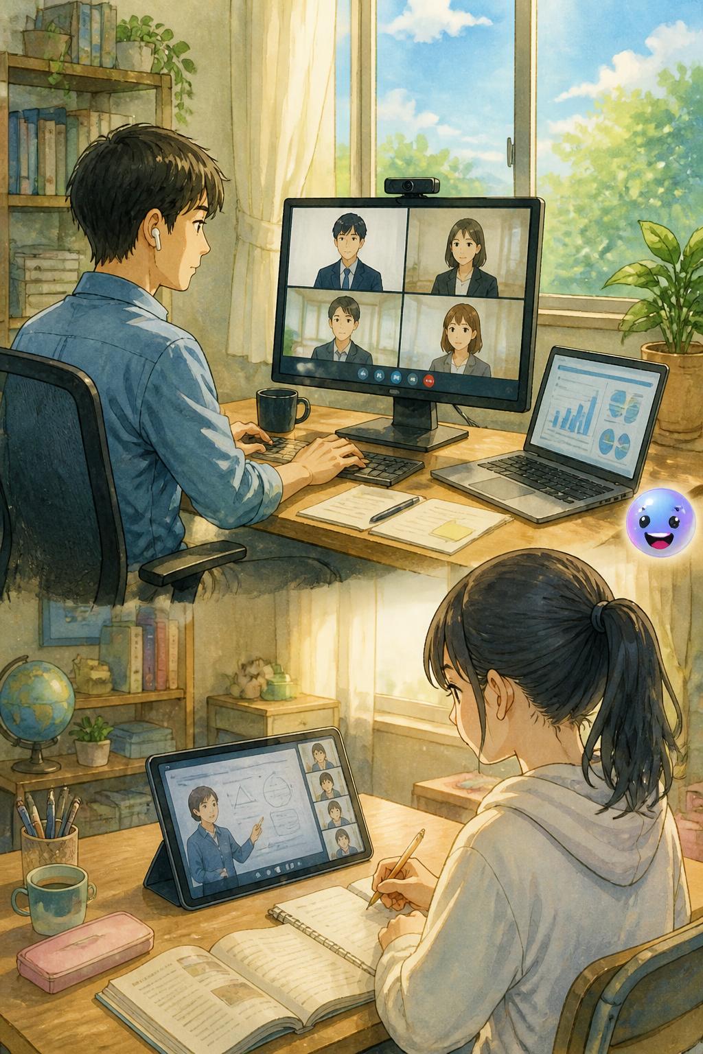リモートワークとオンライン授業