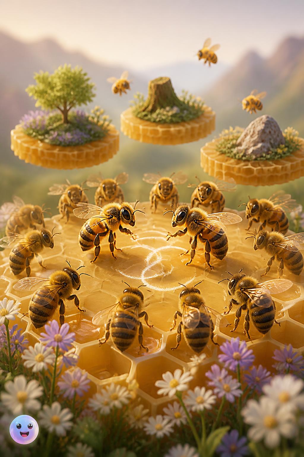 How honeybees vote on their new home