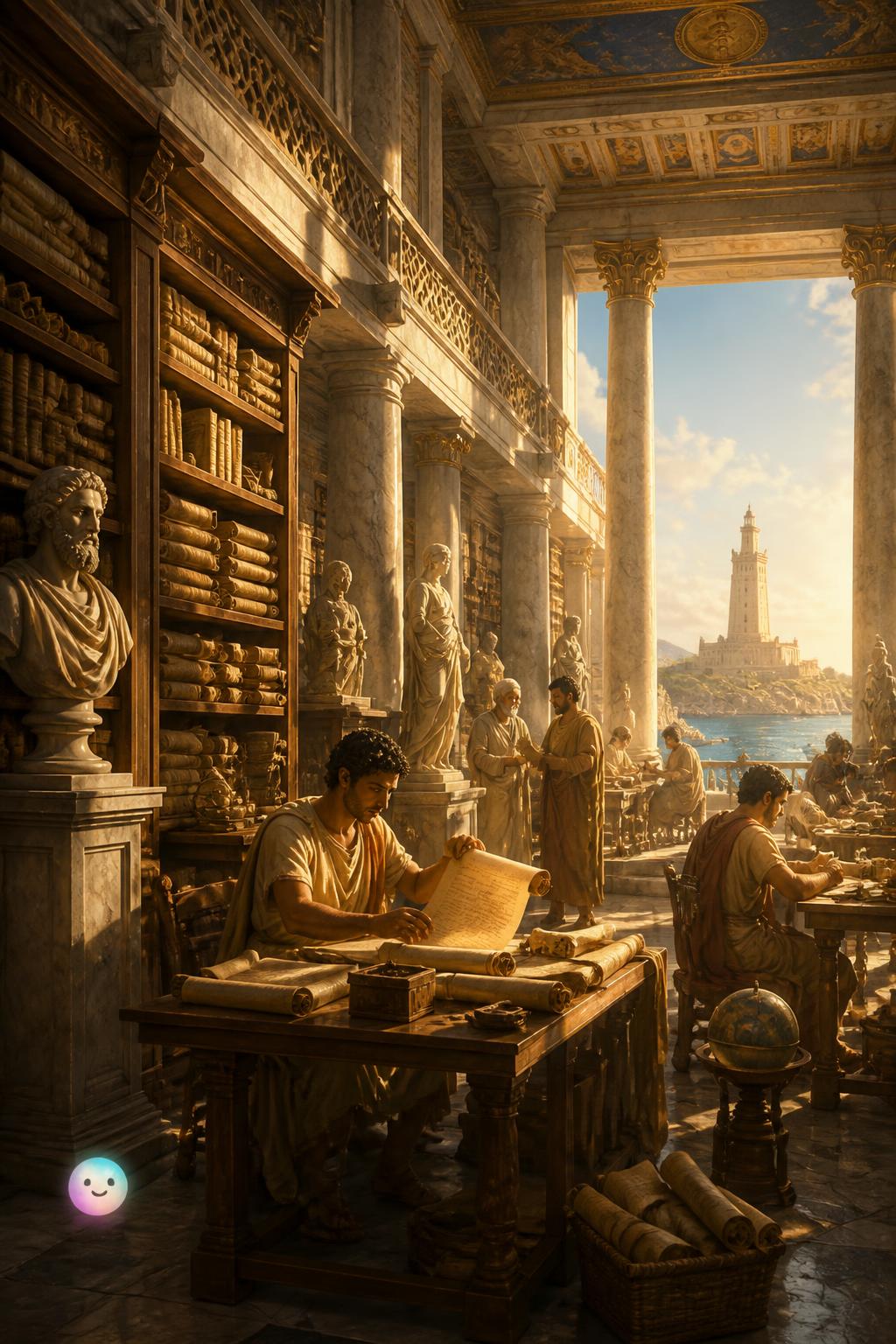 The lost library of Alexandria