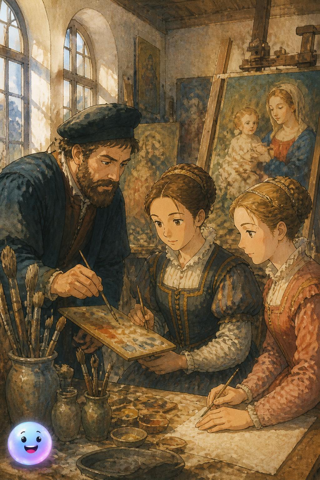 El taller de Bernardino Campi