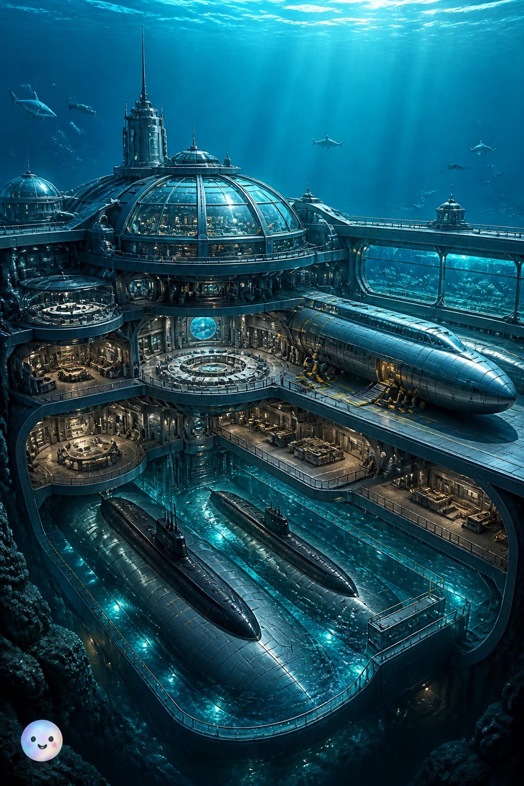 The underwater kingdom of Karl Stromberg