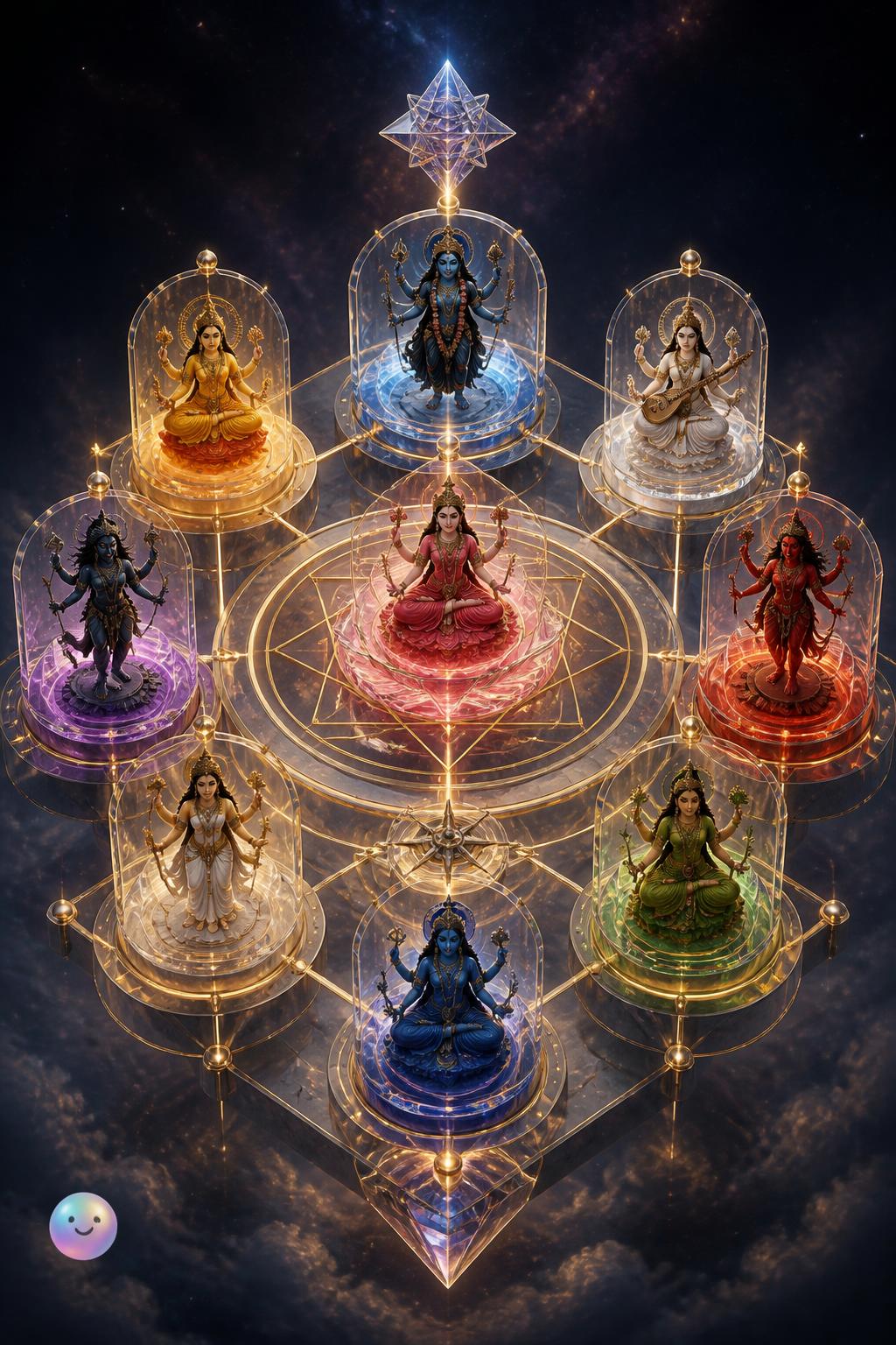 Mapping the ten directions of the universe