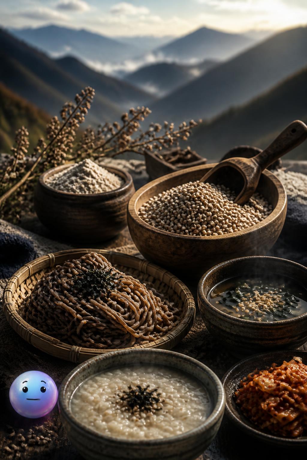 척박한 강원도 산골의 구황작물, 메밀
