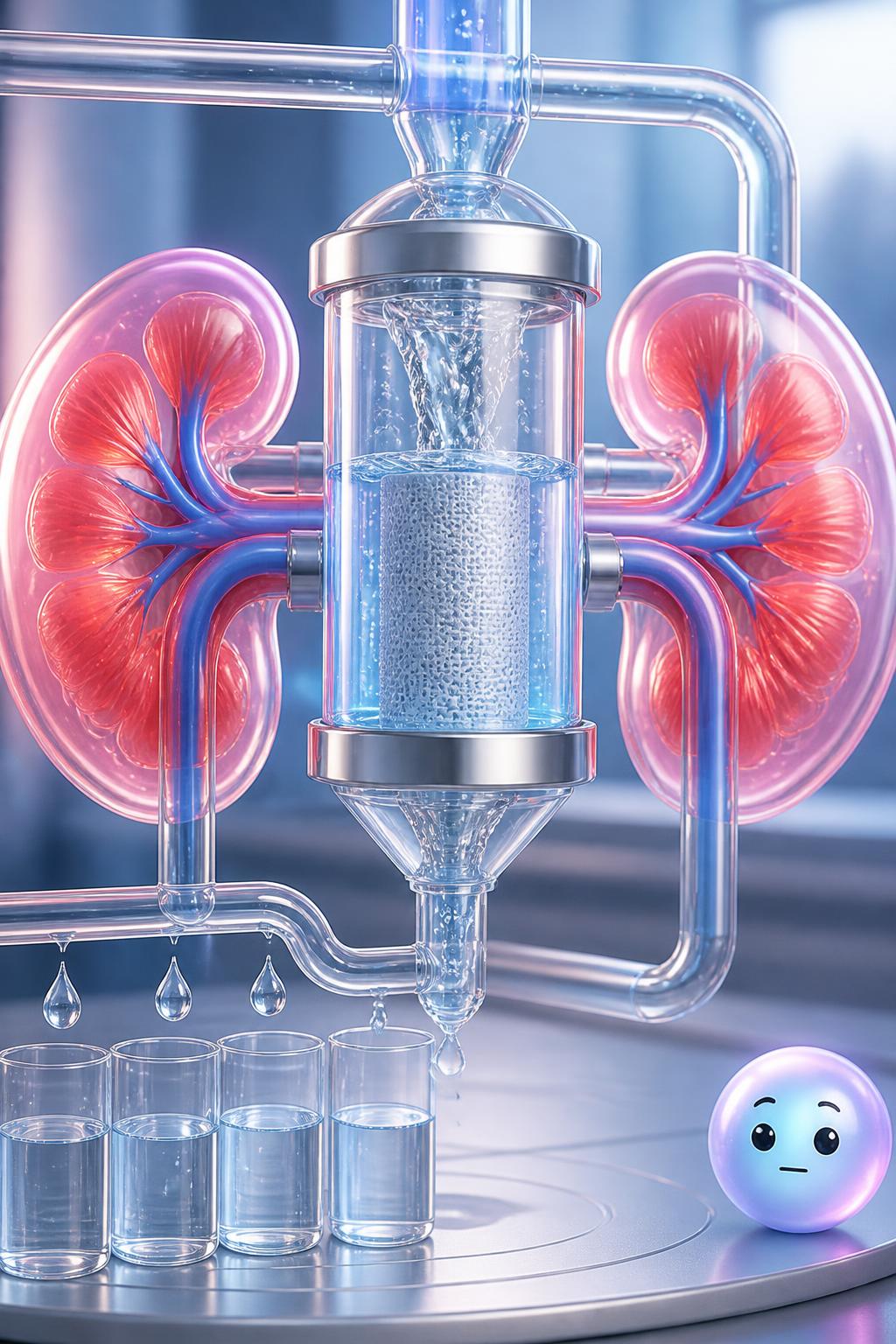 The kidney's hourly speed limit