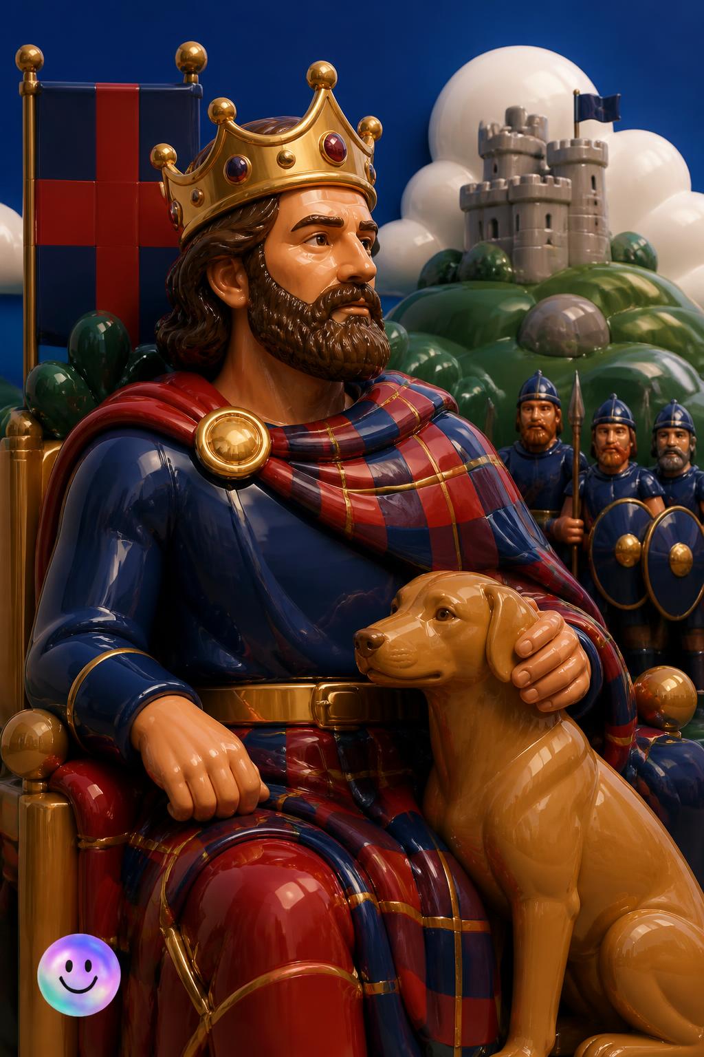 The true Scottish king Macbeth and his peace
