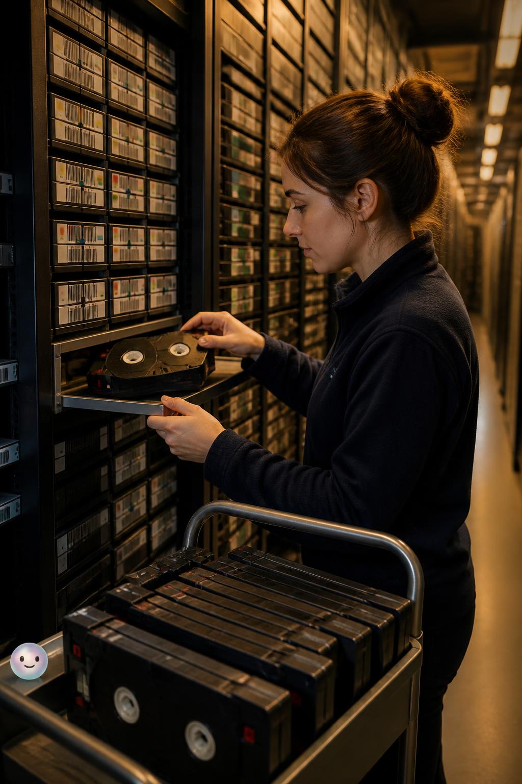 Why the cloud still uses 1950s magnetic tape