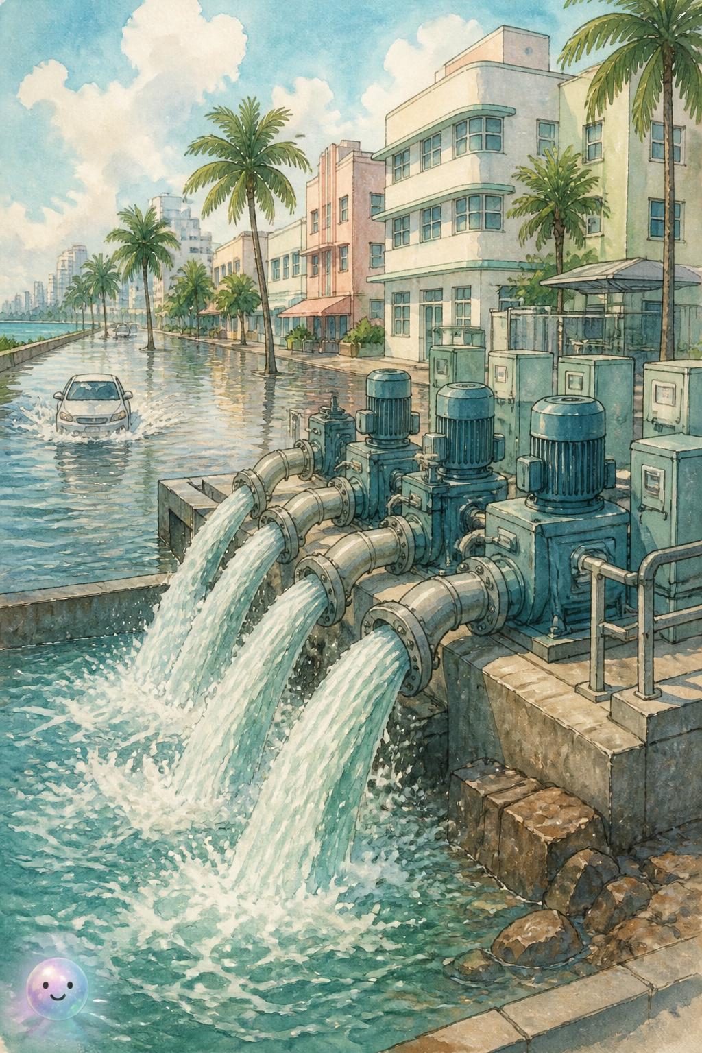 The giant pumps fighting gravity