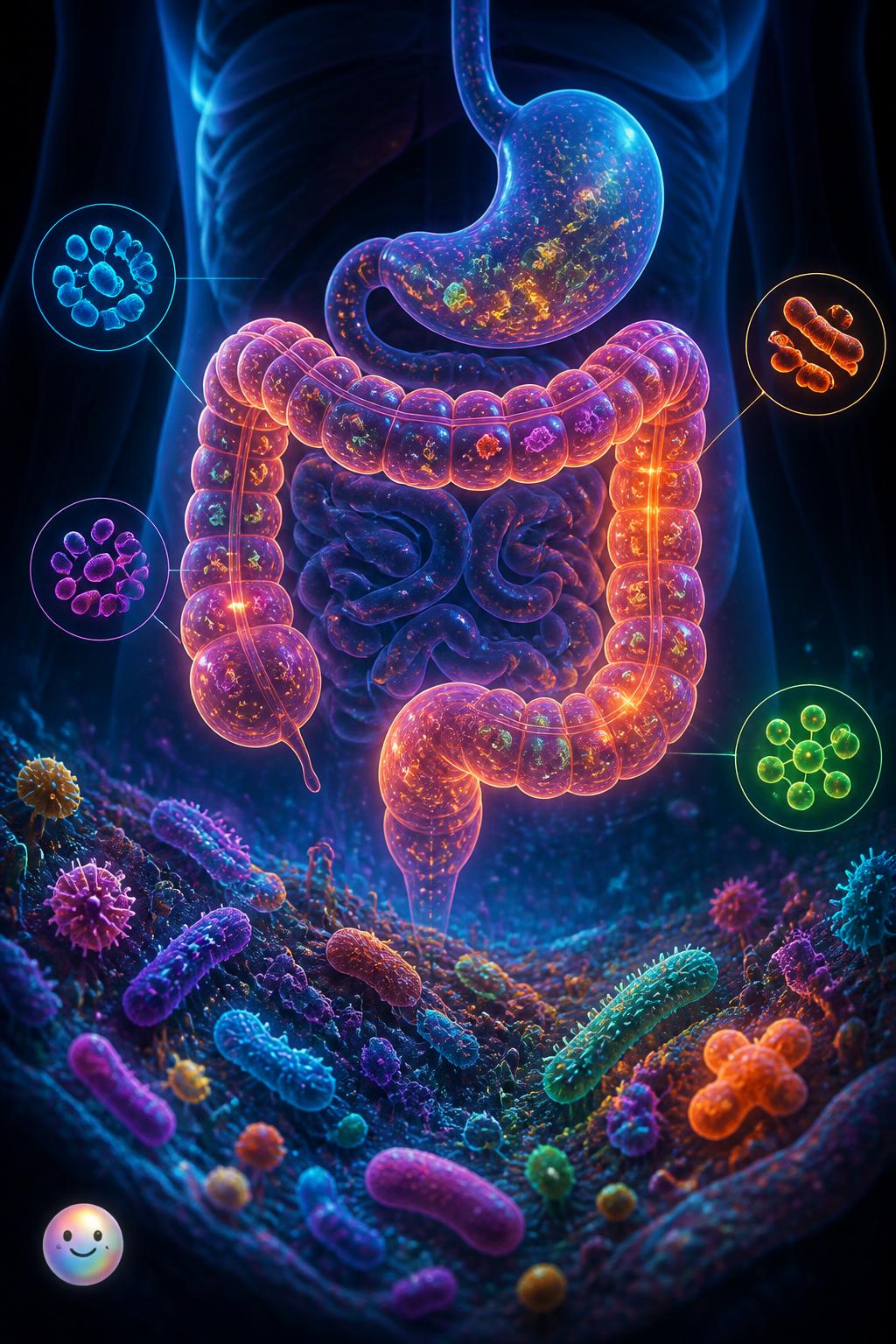 The bustling metropolis of the gut microbiome