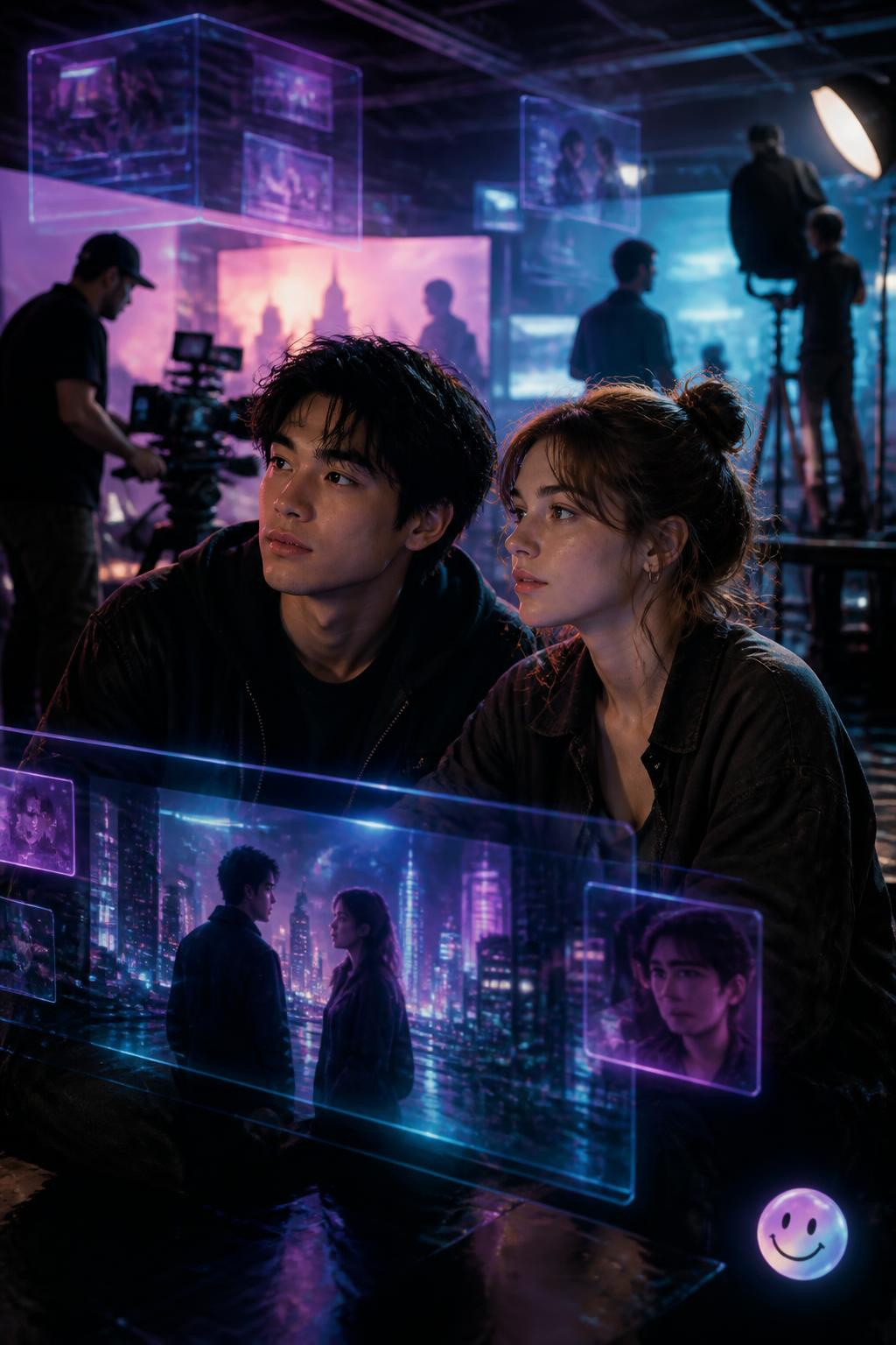 Behind the scenes with Kai and Juniper