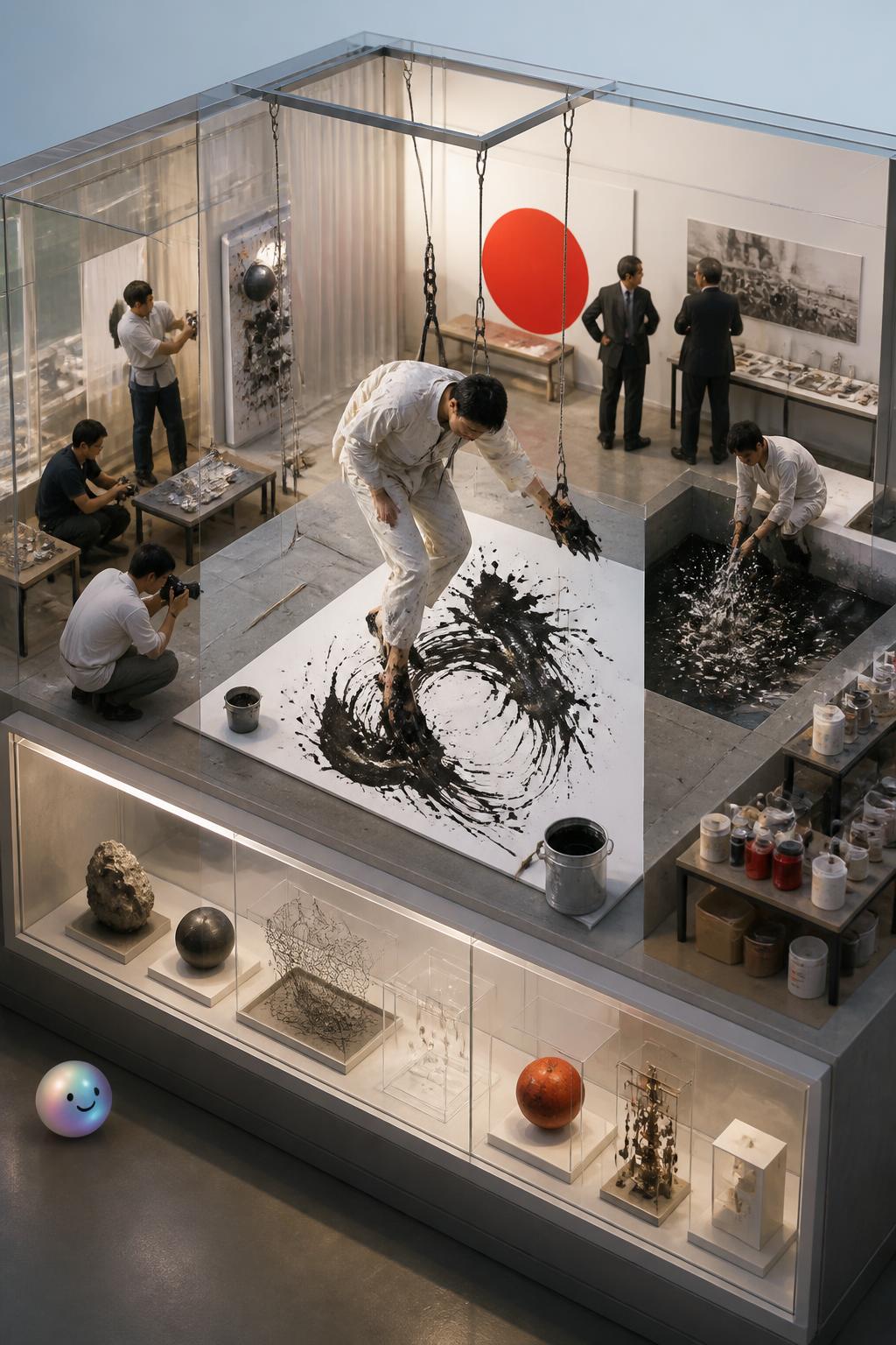 El grupo Gutai en el Japón de posguerra