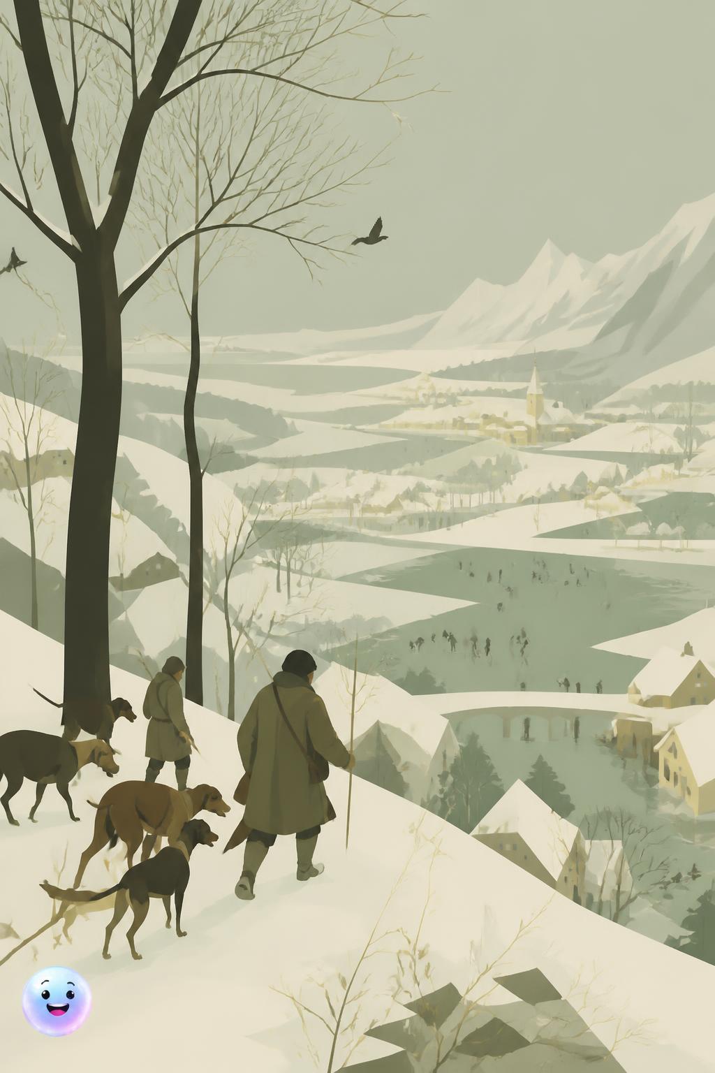 A invenção da verdadeira pintura de paisagem invernal