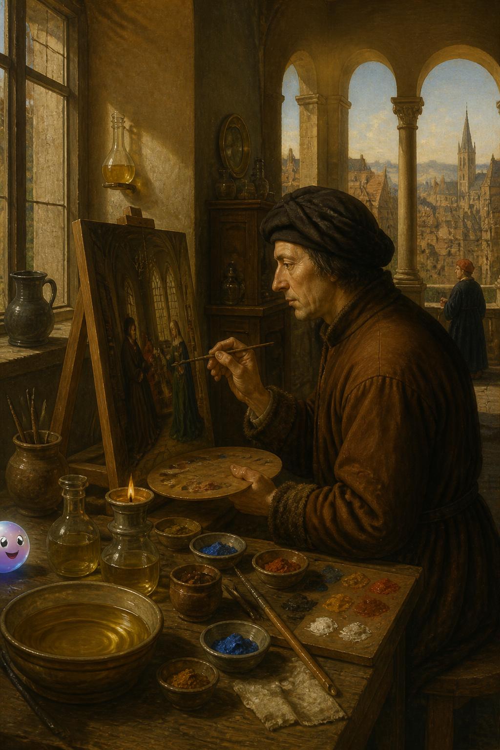 Le secret de la peinture à l'huile flamande