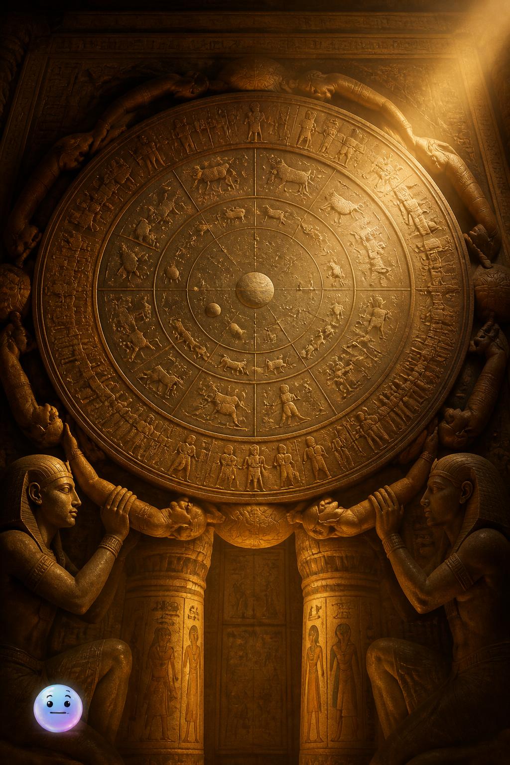 The circular birth charts of ancient Egypt