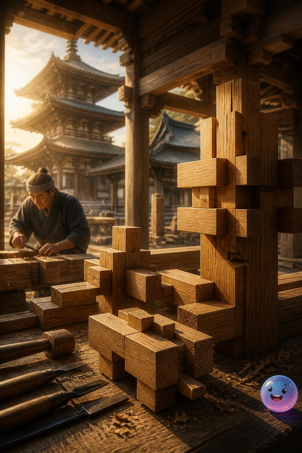 Japan's gravity-defying wooden puzzles