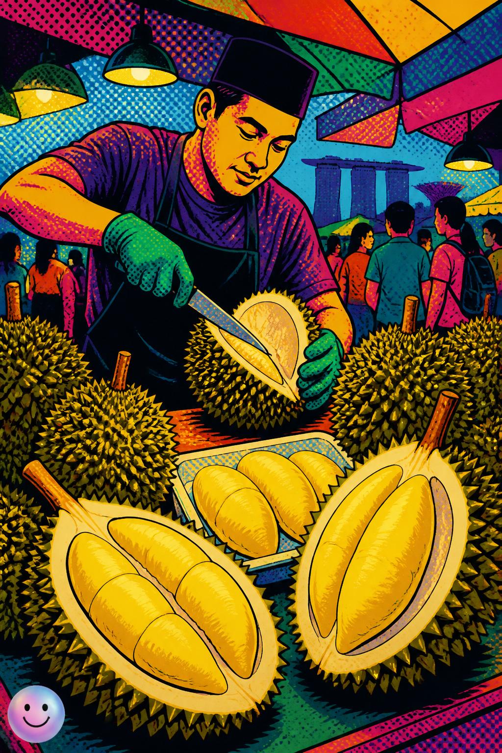El durián, la fruta prohibida del sudeste asiático