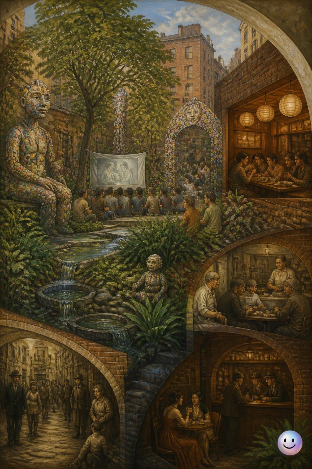 The Toy Toy Garden and whimsical art