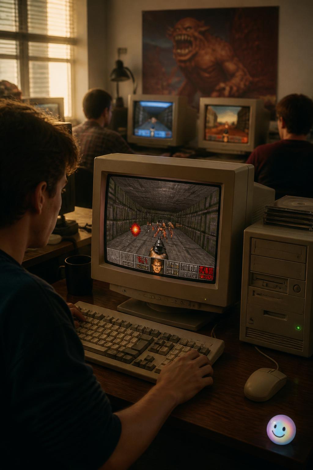 The competitive demos of Doom and Quake