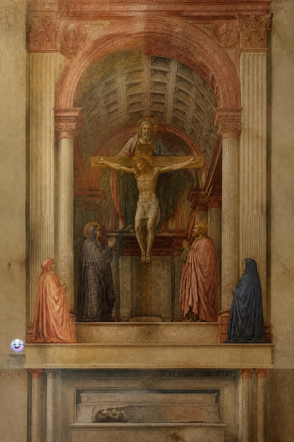 O primeiro quadro com profundidade real