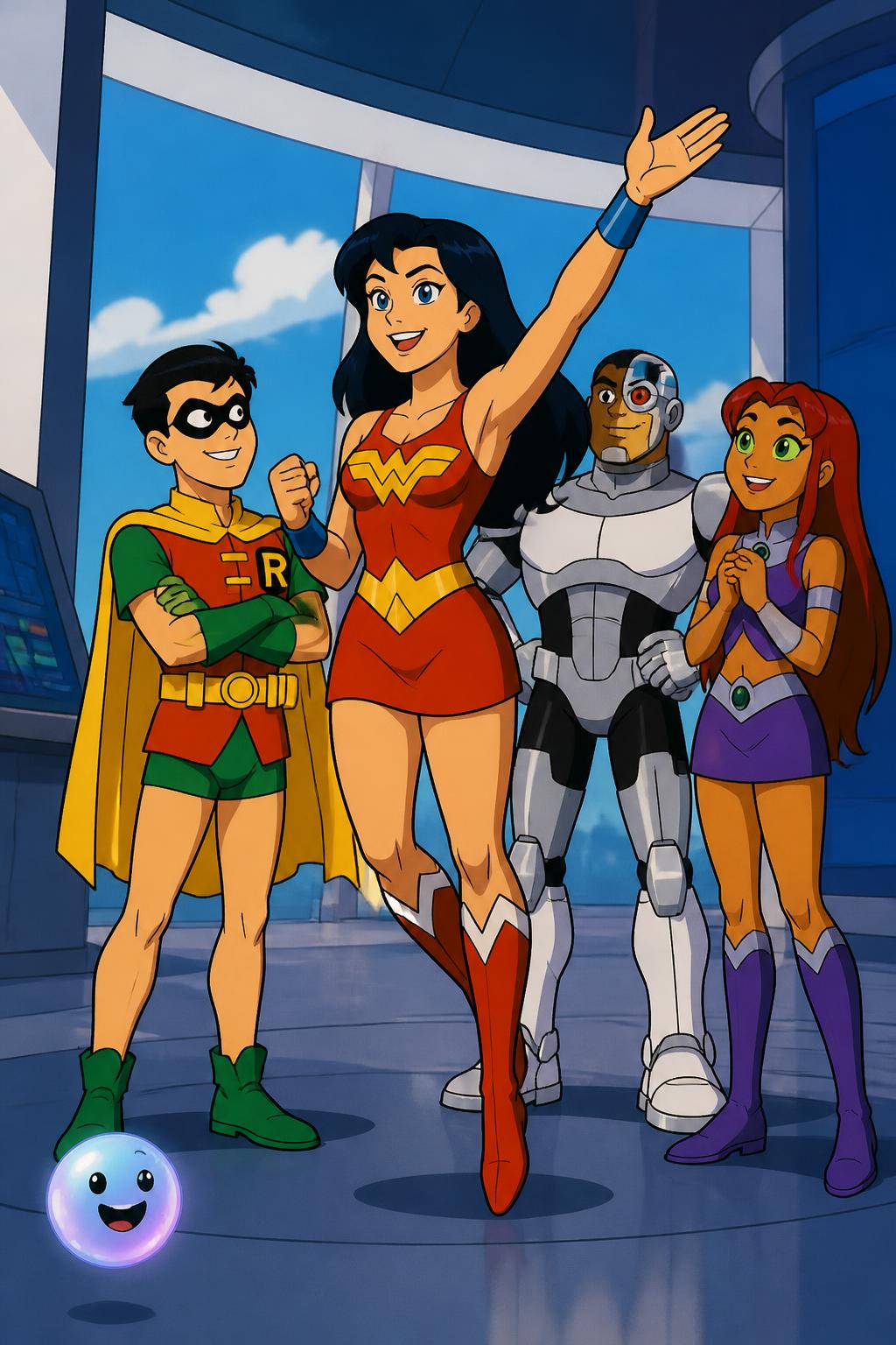 L'arrivo di Wonder Girl e il nome ufficiale