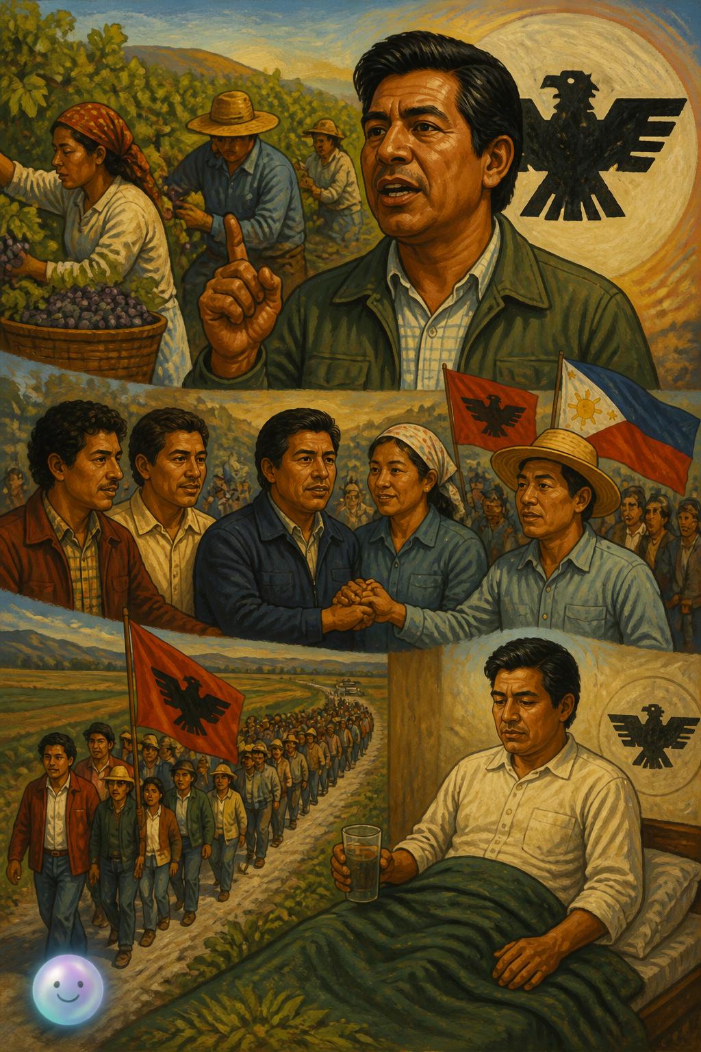 Cesar Chavez y la huelga de la uva