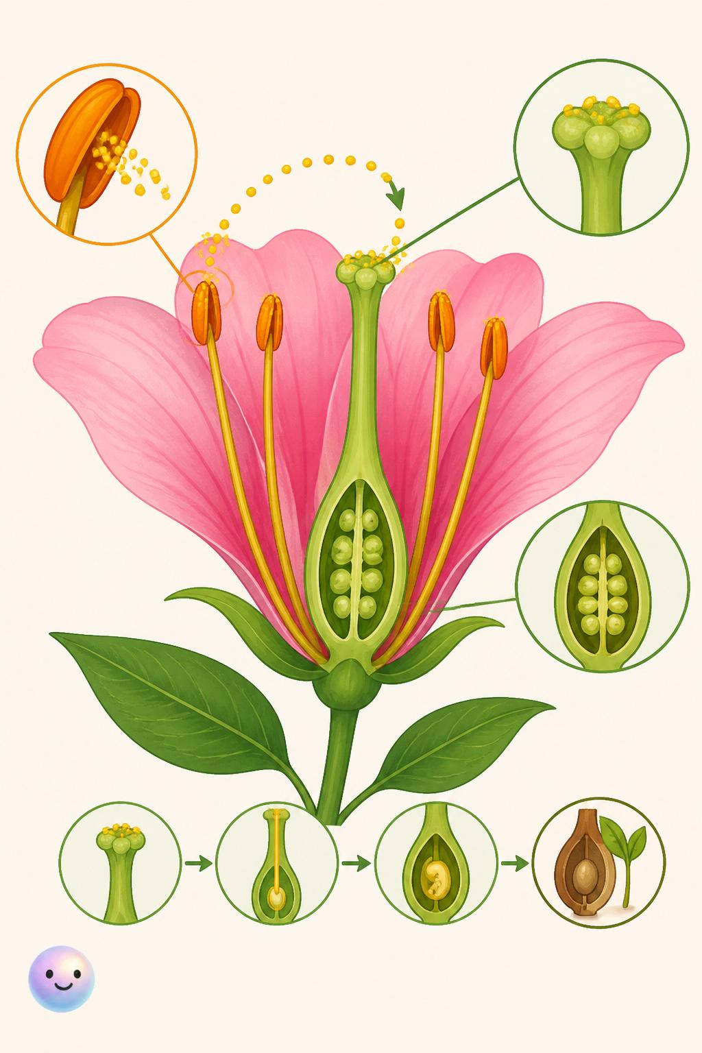 La ingeniería de una flor