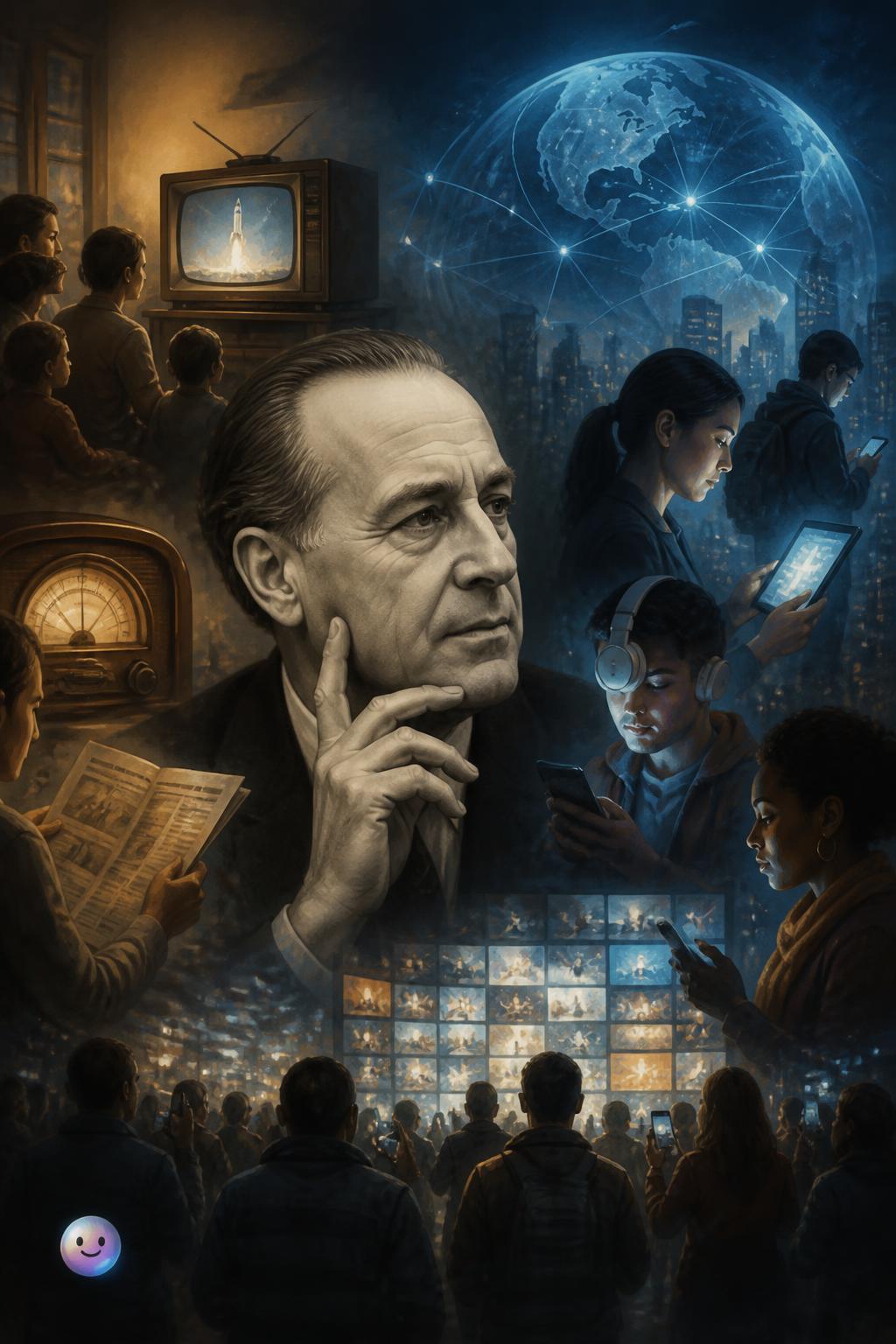 La teoría del medio de Marshall McLuhan