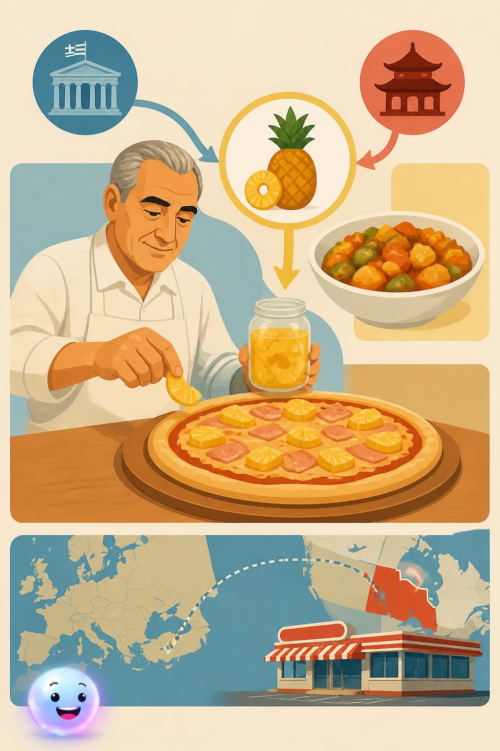 La vera origine della pizza hawaiana