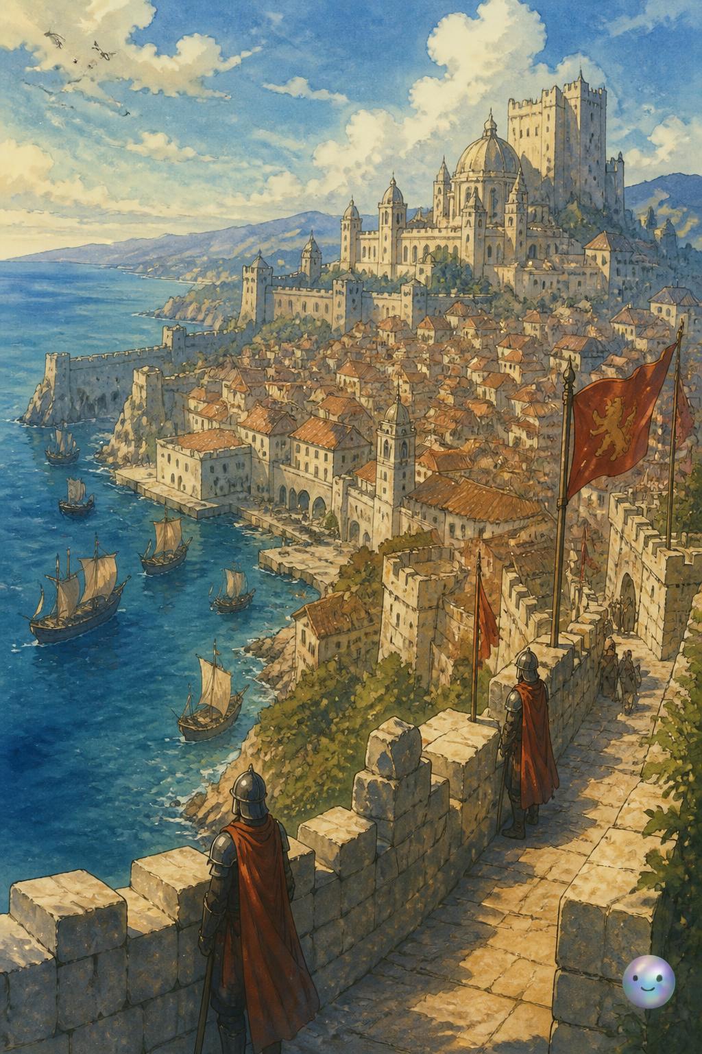King's Landing and the coastal seat of power