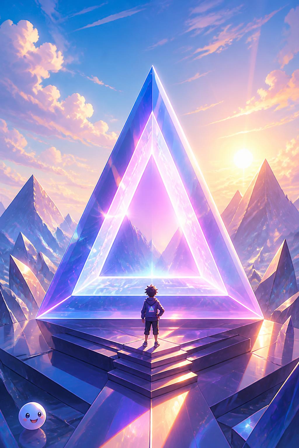 The sharp focus of the triangle