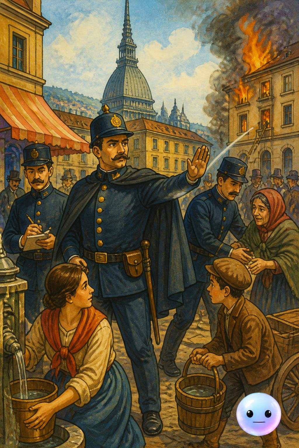 Le prime guardie di città del 1852