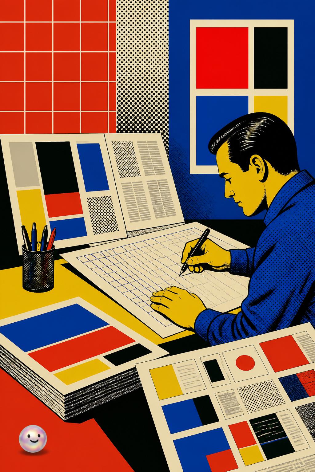 The grid that organized the chaos